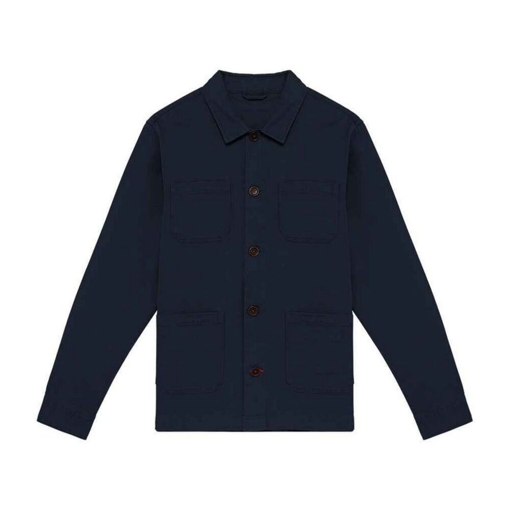 Native Spirit Mens Faded Work Jacket / Navy Blue
